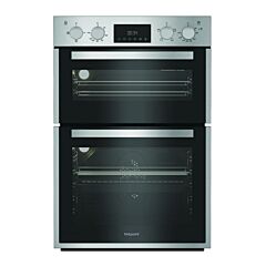 Hotpoint DIH10DIX 59.4cm Built In Electric Double Oven - Silver