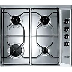 Indesit Company PAA642IXIWE1 Gas hob: 4 gas burners - PAA 642 IX/I WE1