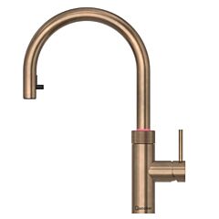 Quooker FXRPTB Tap Flex Round Patinated Brass