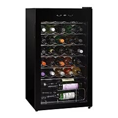 Russel Hobbs RH34WC101B Undercounter Fridge 93 Litre/34 Bottle Freestanding Wine & Drinks Fridge