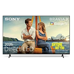 Sony K50S38B.UKA 50" 4K Bravia 3 4K HDR Google TV