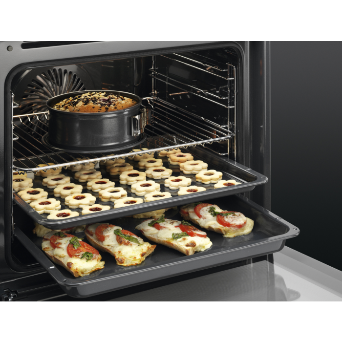AEG BCX23101EM 59.4cm Built In Electric Single Oven - Stainless