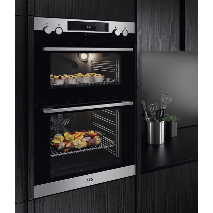 Aeg DCK531160M Surroundcook Double Oven With Catalytic Cleaning