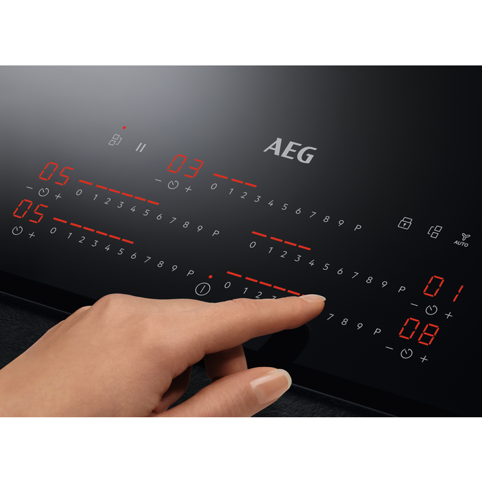 AEG IKE85751FB 80cm Induction Hob - Black