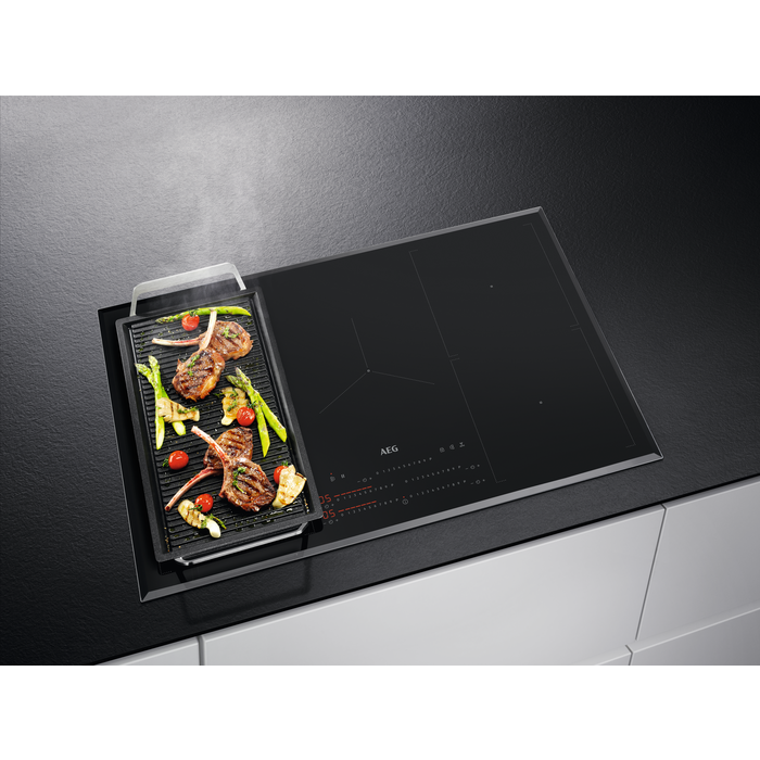 AEG IKE85751FB 80cm Induction Hob - Black