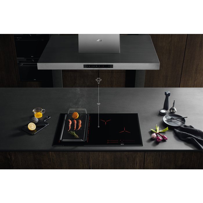 AEG IKE85751FB 80cm Induction Hob - Black