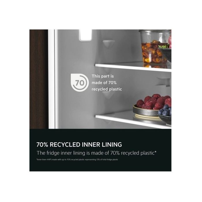 Aeg NSK9Z181EC In Column 9000, Cabinet Larder Fridge with LongFresh, MultiFlow, Fixed Hinge, Recycle