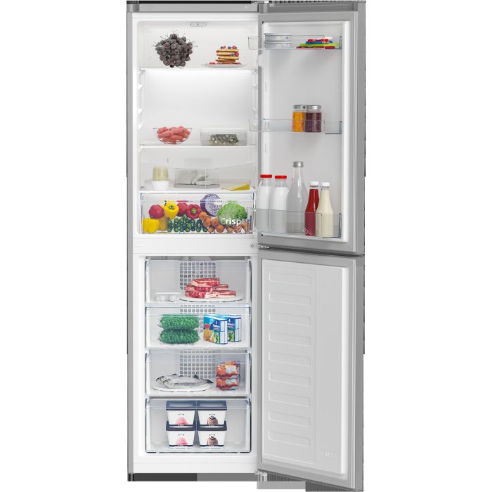 Beko CCFM4582S 54cm 50/50 Frost Free Fridge Freezer - Silver