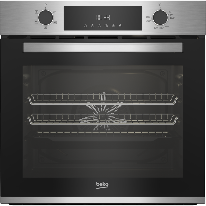 Beko CIFY81X AeroPerfect CIFY81X 60cm Built in RecycledNet Single Fan Oven - Stainless Steel