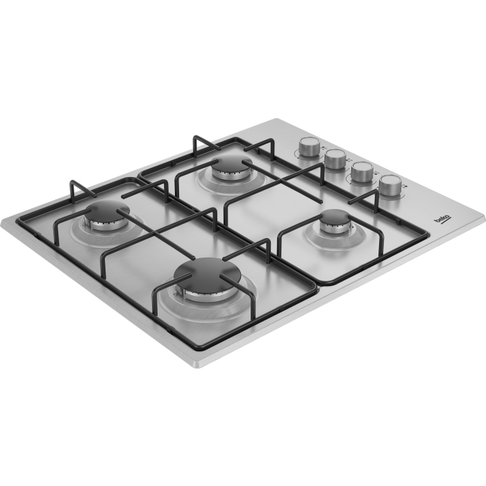 Beko CIHYG21SX 61cm Gas Hob - Stainless Steel