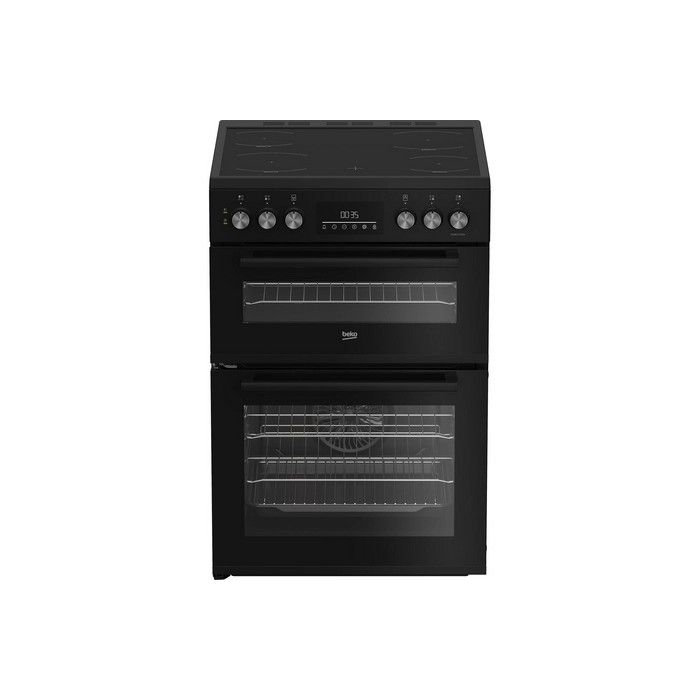 Beko FDC6731K 60cm Double Oven Electric Cooker