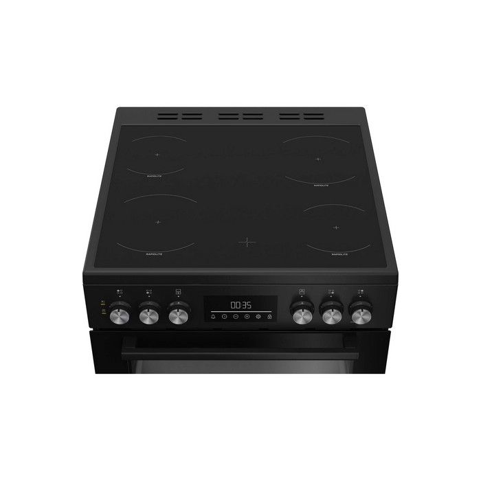 Beko FDC6731K 60cm Double Oven Electric Cooker