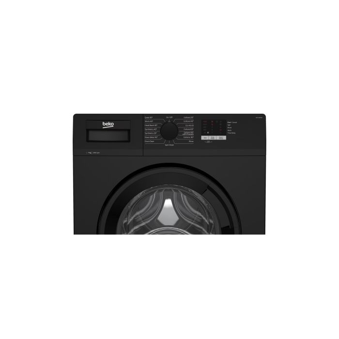 Beko Ireland WTL74051B Black, 1400 Rpm, 7.0 Kg, No Display, Electron