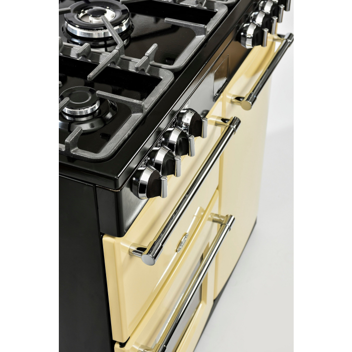 Belling 444444123 Farmhouse 90DFT Dual Fuel Range Cooker