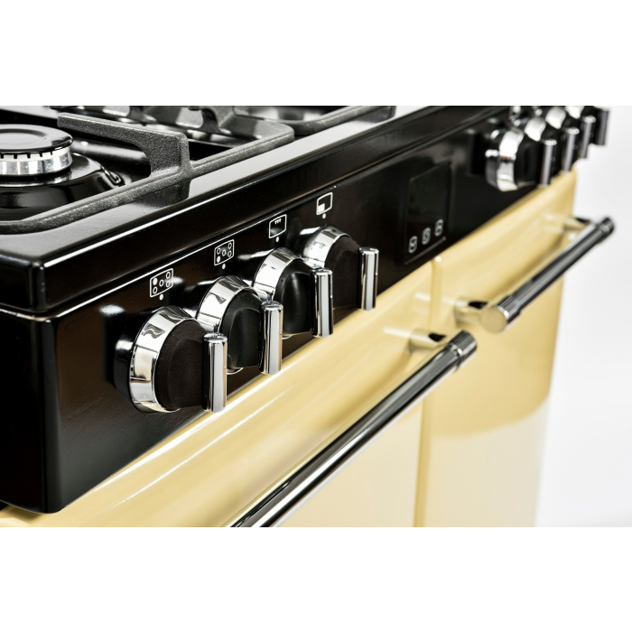 Belling 444444123 Farmhouse 90DFT Dual Fuel Range Cooker