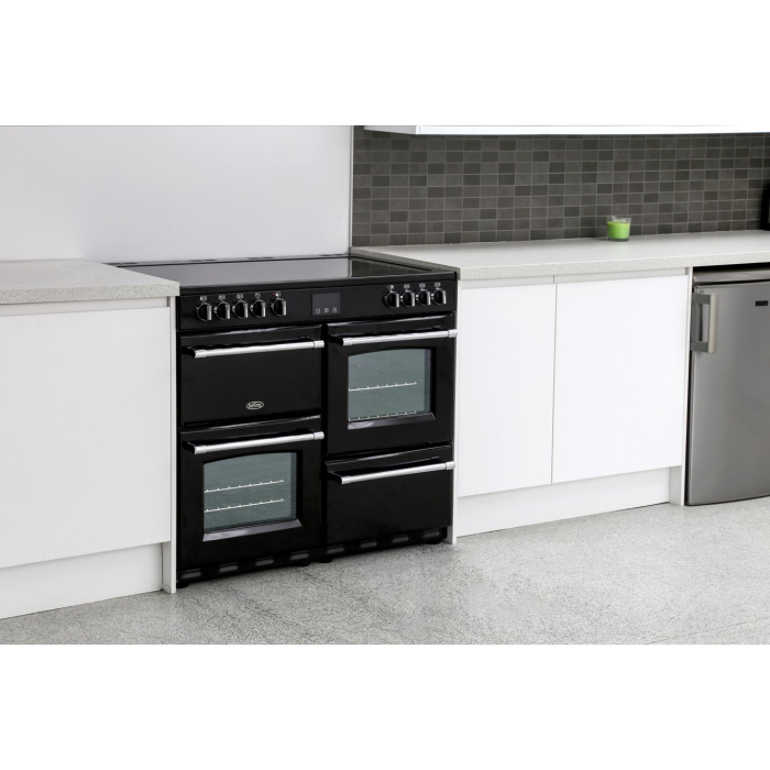 Belling 444444136 Farmhouse 100E Ceramic Electric Range Cooker
