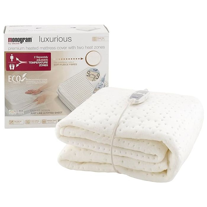 Beurer 375.6 (DNO) LUXURIOUS SINGLE HEATED MATTRESS COVER