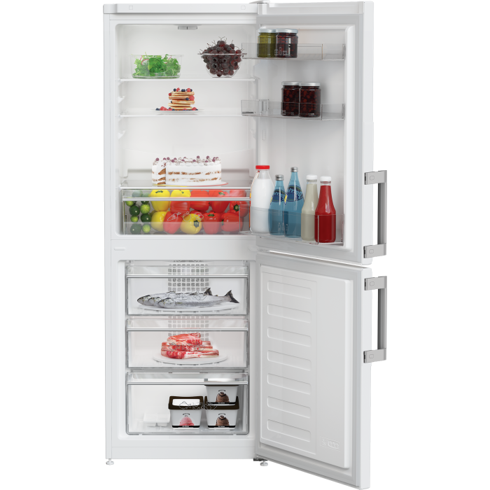 Blomberg KGM4524 54cm 50/50 Frost Free Fridge Freezer - White