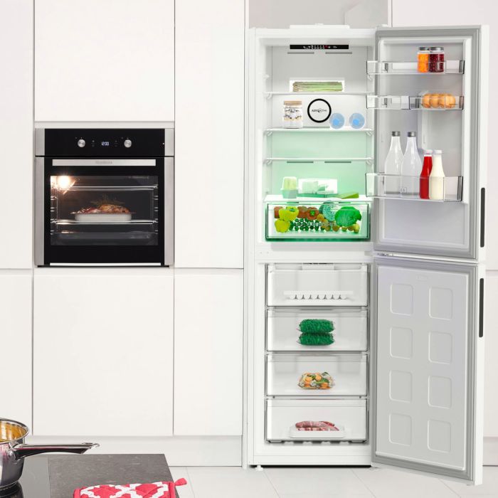 Blomberg VitaminCare+ KND24692V 59.7cm 50/50 Total No Frost Combi Fridge Freezer - White