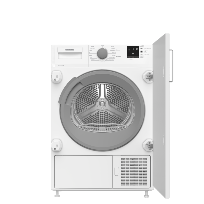 Blomberg LTIP07310 7kg Integrated Heat Pump Tumble Dryer - White