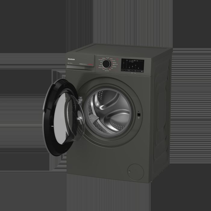 Blomberg LWA18461G 8kg 1400 Spin RecycledTub Washing Machine - Graphite