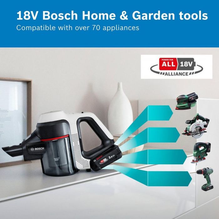 Bosch BCS712GB Unlimited 7 BCS712GB Cordless Vacuum Cleaner - White