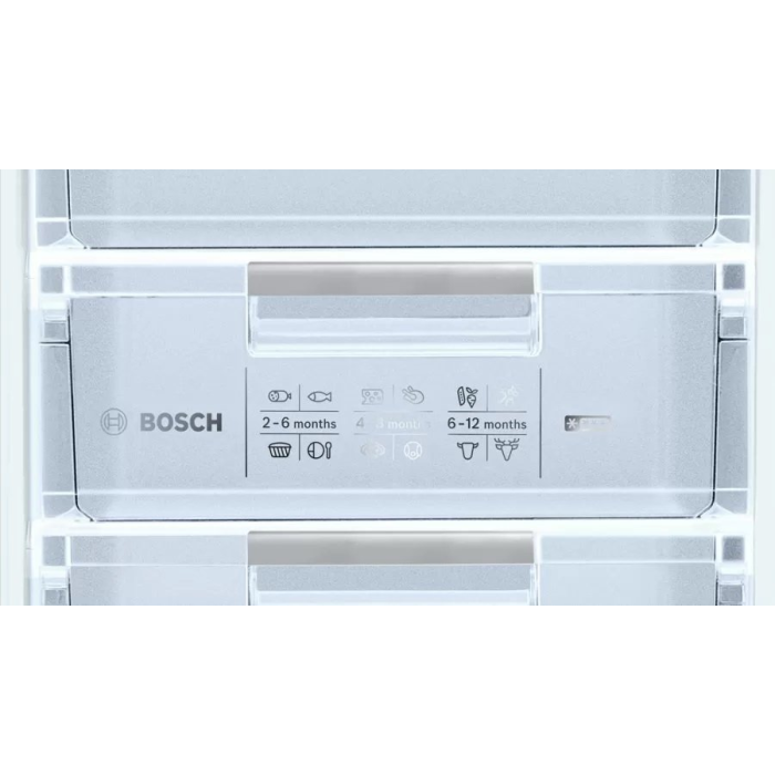 Bosch GUD15AFF0G 60cm Integrated Undercounter Freezer - White