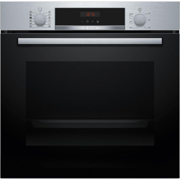 Bosch HQA574BS3B 59.4cm Built In Electric Single Oven - Stainless Steel