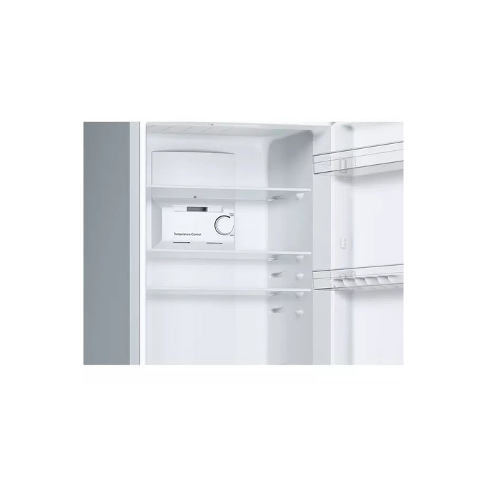 Bosch KGN34NLEAG 186x60 NoFrost fridge freezer, MultiBox, 4 glass safety shelves, MultiAirflow, 3 fu