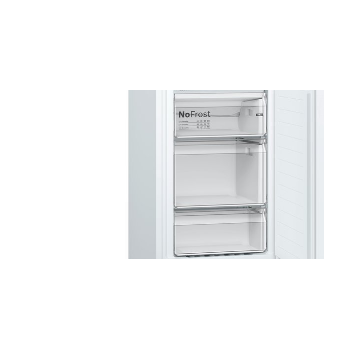 Bosch KGN34NWEAG 60cm50/50 Frost Free Fridge Freezer - White