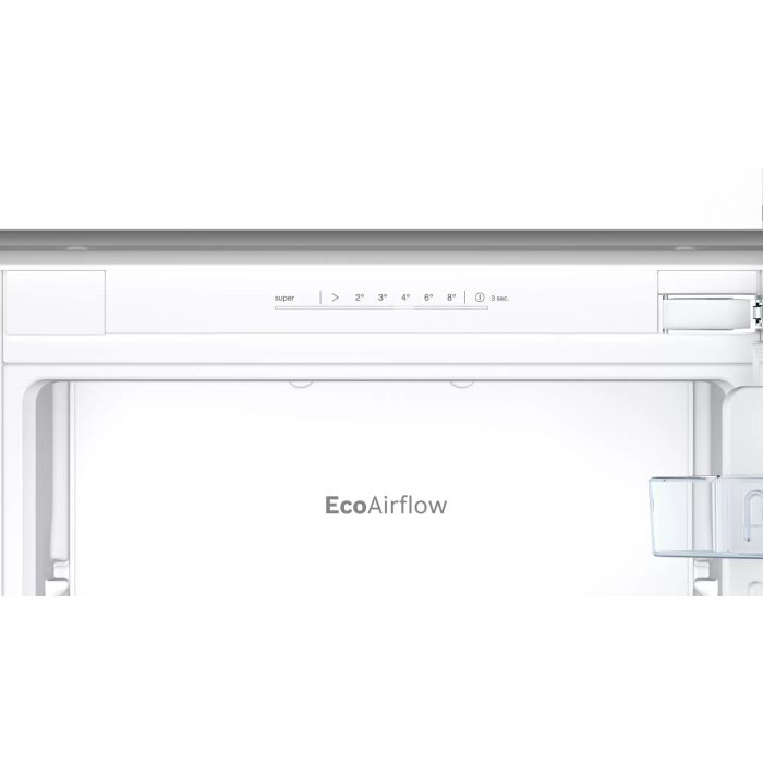 Bosch KIN86NFE0G 54.1cm 70/30 Built-In Frost Free Fridge Freezer - White