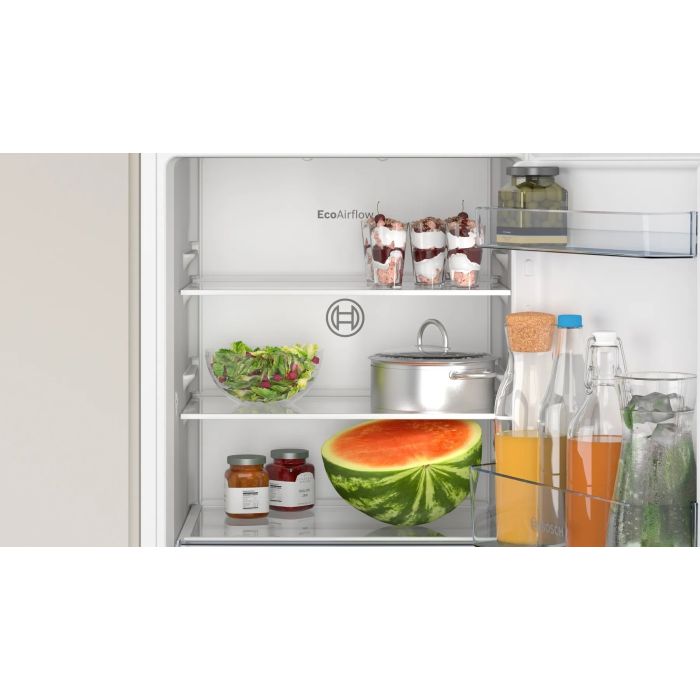 Bosch KIR21NSE0G 54.1cm Built-In Undercounter Larder Fridge - White