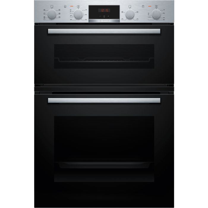 Bosch MBA533BS3B Series 4- 60cm Built In Double Oven - Stainless Steel