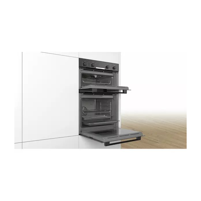 Bosch MBS533BB0B Series 4 Built-In Double Electric Oven