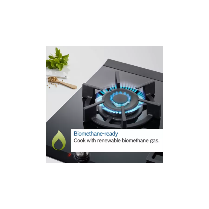 Bosch PPQ7A6B90 Series 6 75cm Tempered Glass Gas Hob