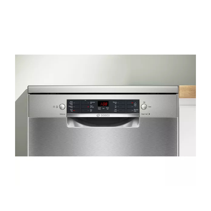 Bosch Series 2 Dishwasher SMS26AI08G - Silver, 12 Place