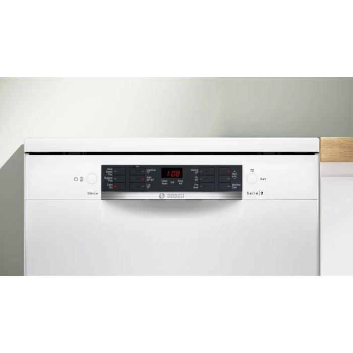 Bosch SMS26AW08G 60cm Dishwasher - White 12 Place Settings