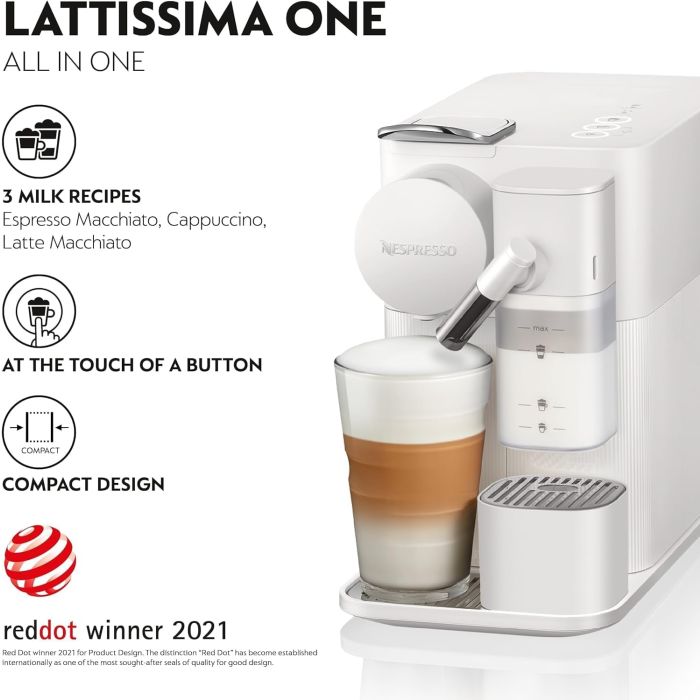 Delonghi EN510.W Nespresso Lattissima One