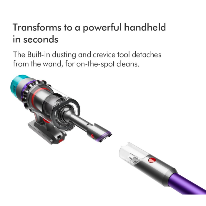 Dyson GEN5DETECT-2023 Cordless Stick Vacuum Cleaner - 70 Minutes Run Time - Purple