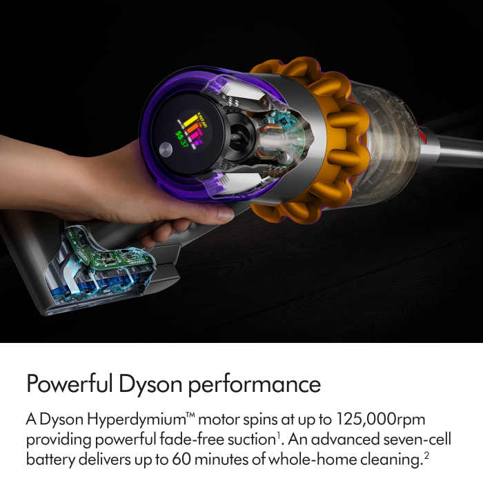 Dyson V15SUBMARINE Detect Submarine Wet & Dry cleaner - Yellow/Nickel