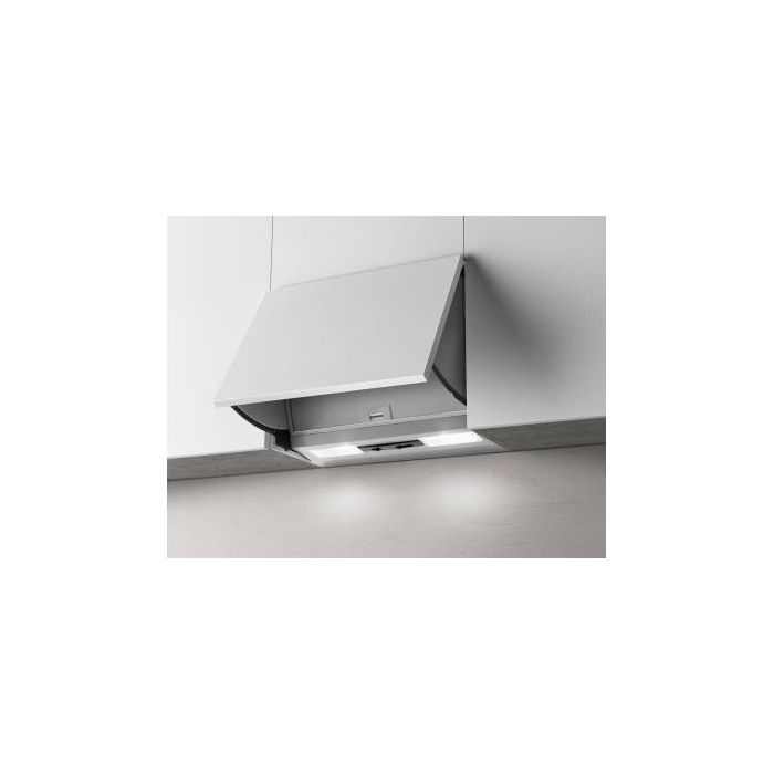 Elica E120GRMICROSWITCH Elica 56cm Integrata Integrated Hood Silver