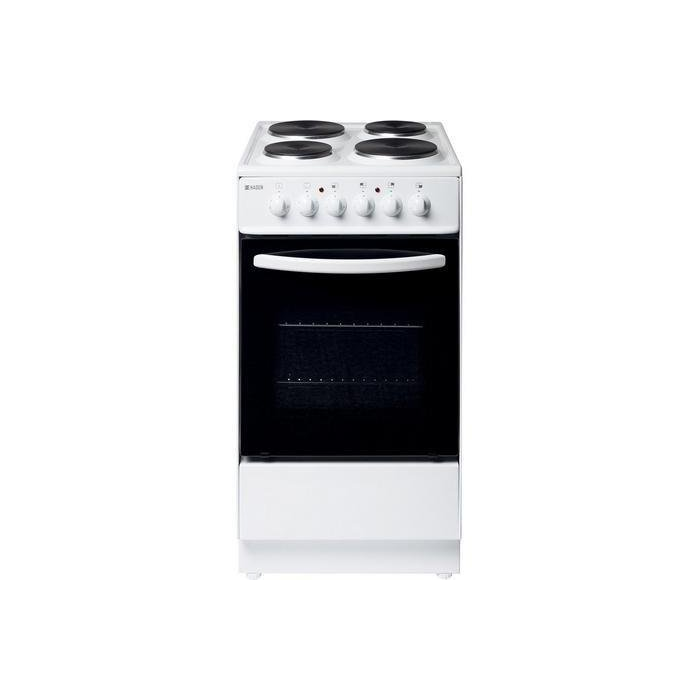 Haden HES50W 50cm Single Oven Electric Cooker - White
