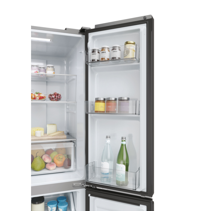 Haier HCR3818ENMM 83.3cm Total No Frost Multi Door Fridge Freezer - Inox