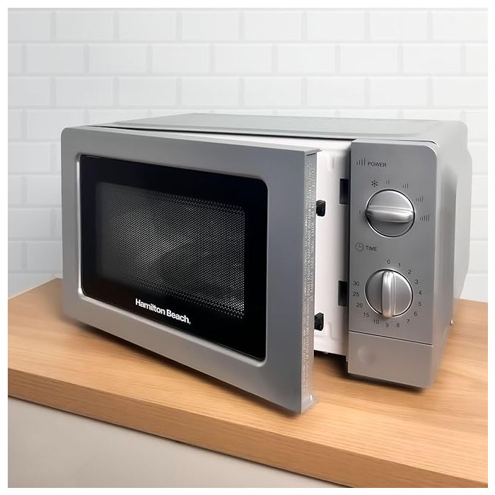 Hamilton Beach Hb70t20s 20 Litres 700W Manual Control Silver Solo Microwave