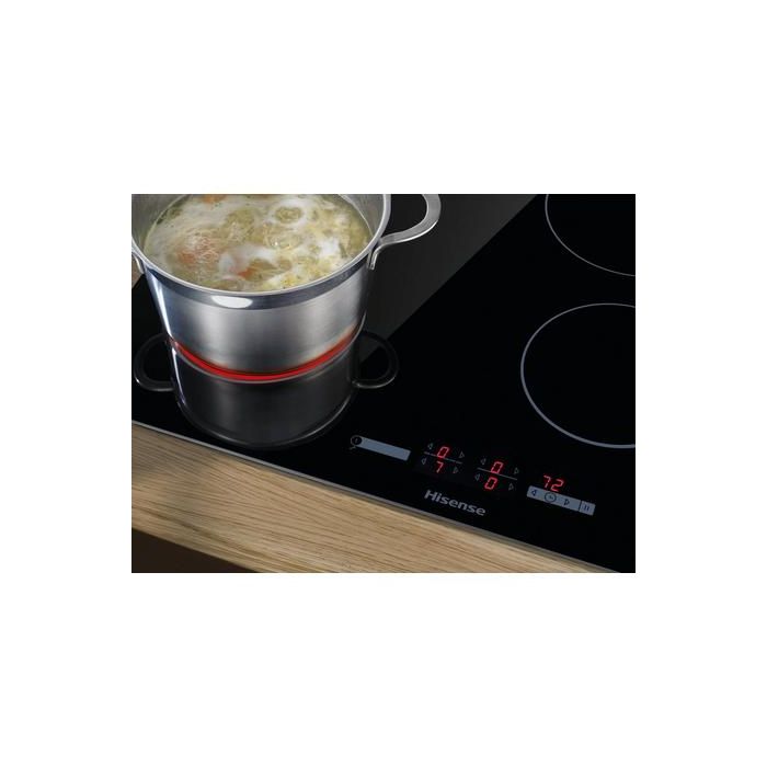 Hisense E6431C 59.5cm Ceramic Hob - Black
