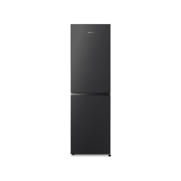 Hisense RB327N4BBE 55cm 50/50 Total No Frost Fridge Freezer - Black Steel