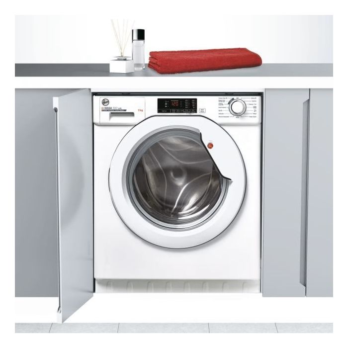 Hoover Candy HBWS49D1W4-MAX 9Kg Integrated Washing Machine