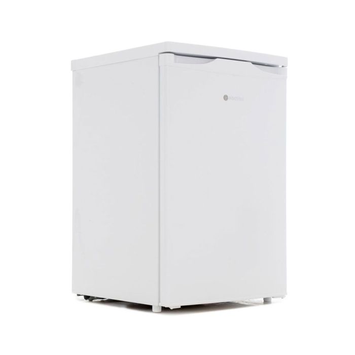 Hoover Candy HFLE54WN-MAX Undercounter 55cm larder, white, A energy rated, wine rack, silver trims