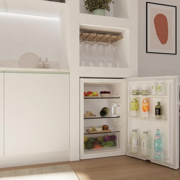 Hoover HONLQ2S58EWHK 54.5cm Undercounter Larder Fridge - White