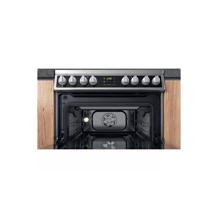 Hotpoint HDM67V8D2CX/UK Double Cooker